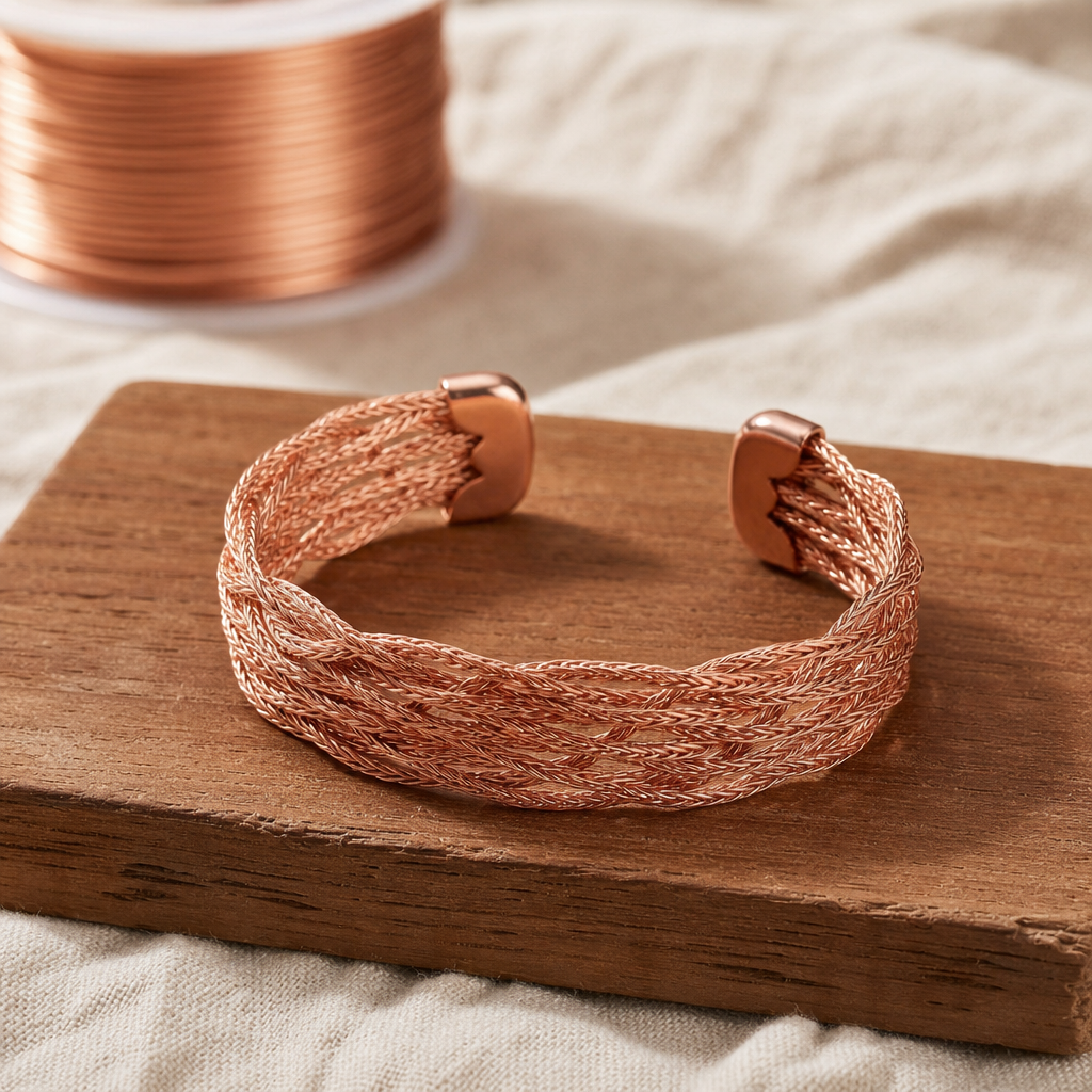 Bracelet en cuivre Elk