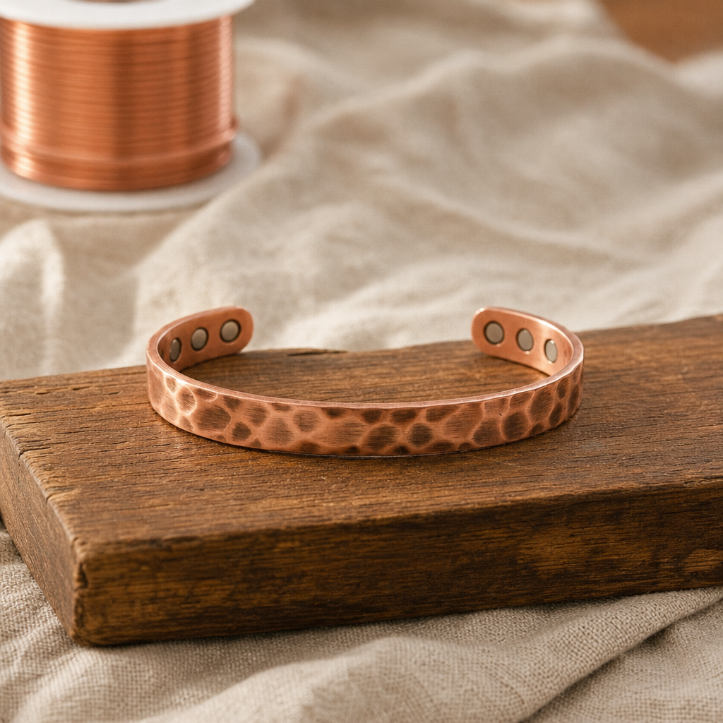 Bracelet Furrow en cuivre