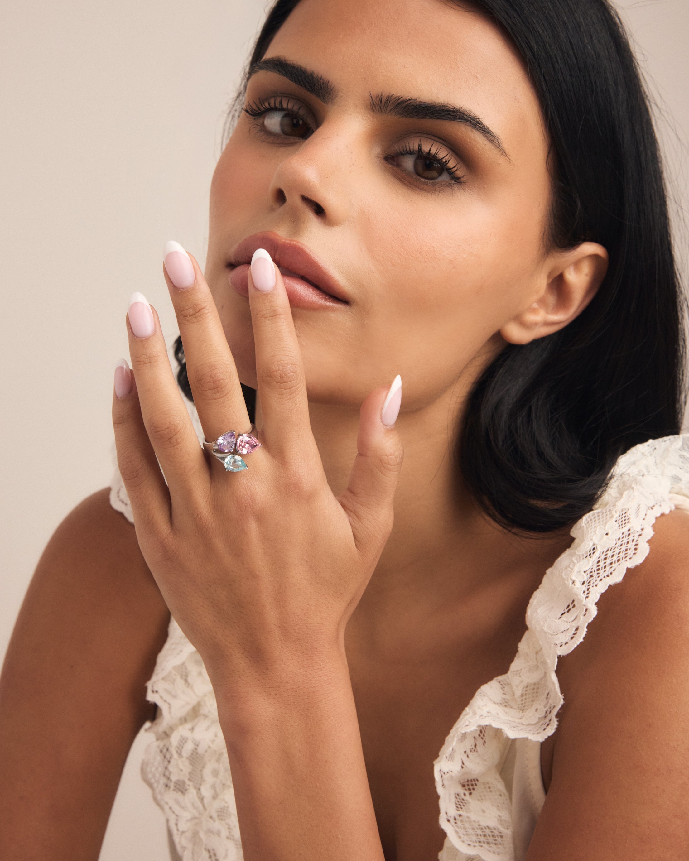 Aurora Birthstone Ring