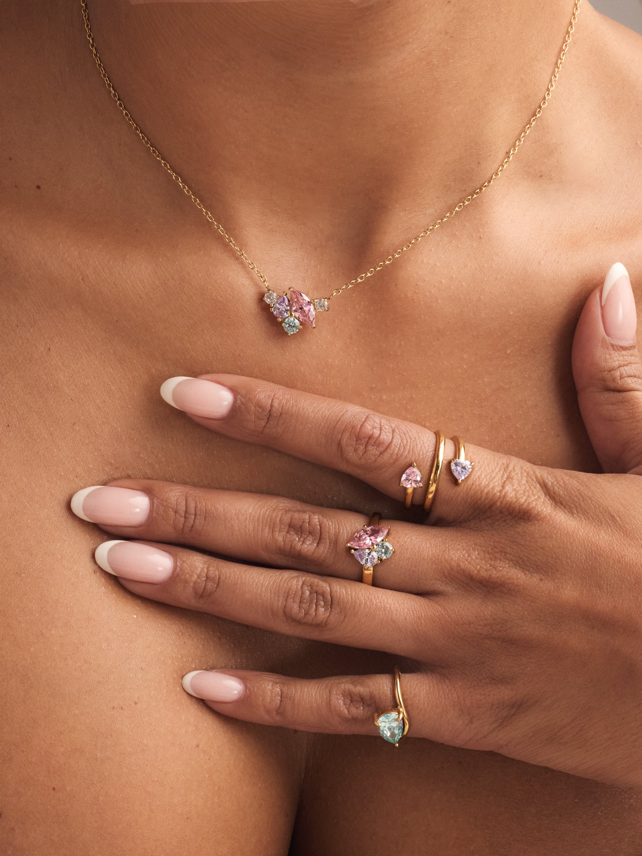 Zia Birthstone Ring