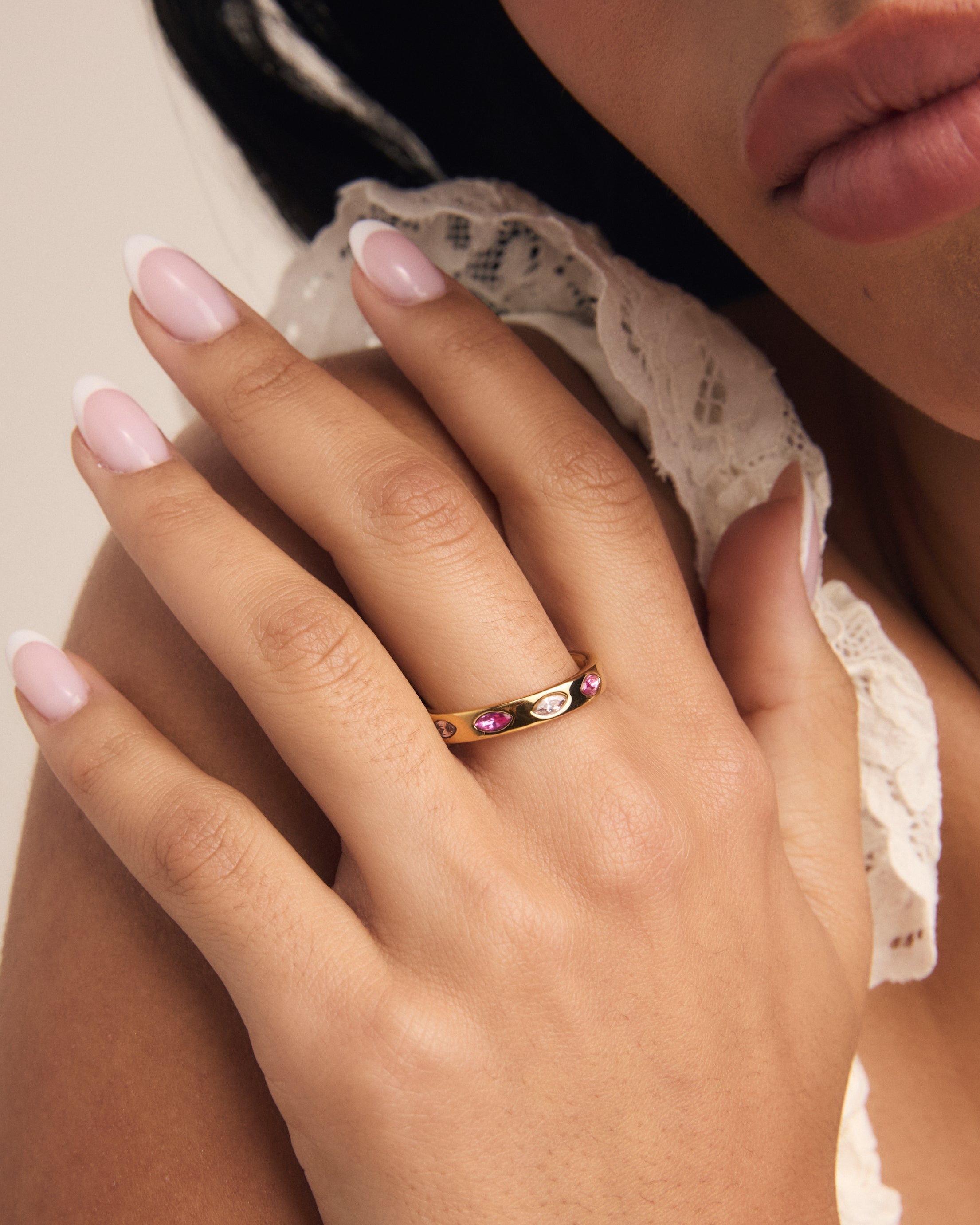 Marquise Birthstone Ring