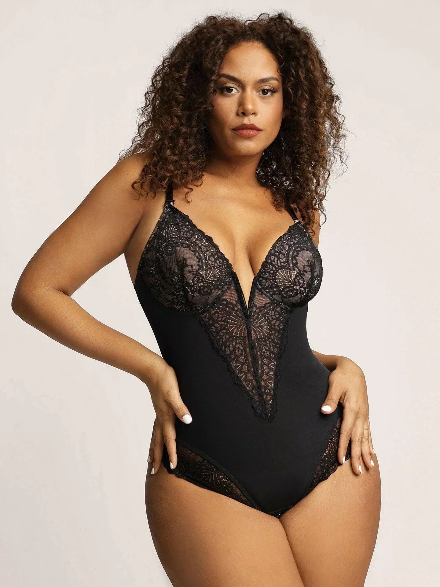 Body Noé à décolleté plongeant en V