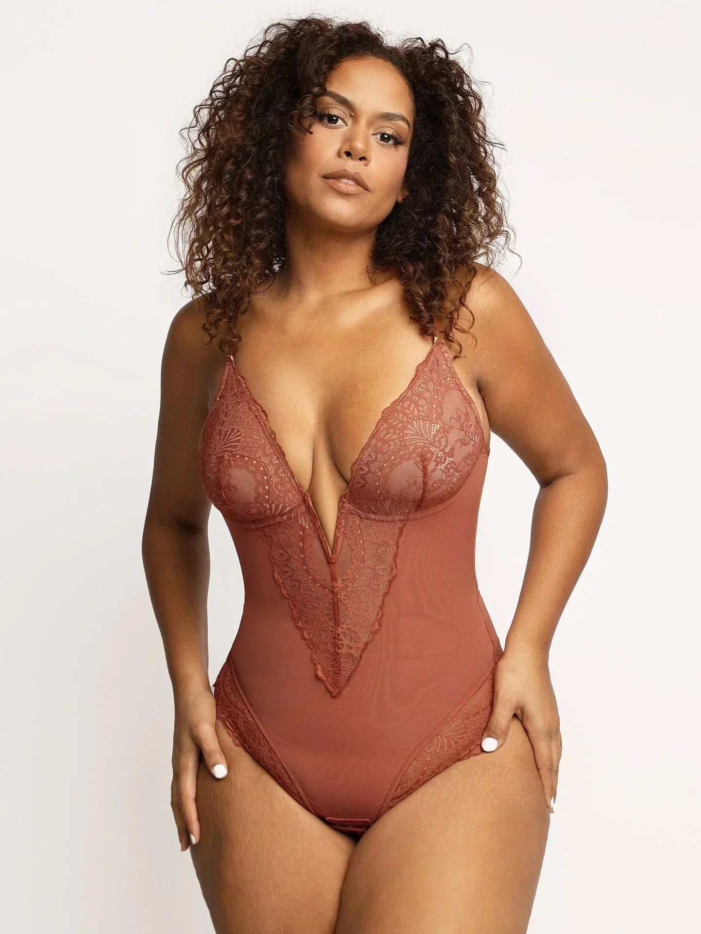 Body Noé à décolleté plongeant en V