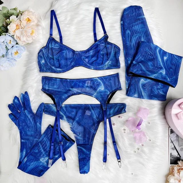 Ensemble de lingerie Valérie tie-dye