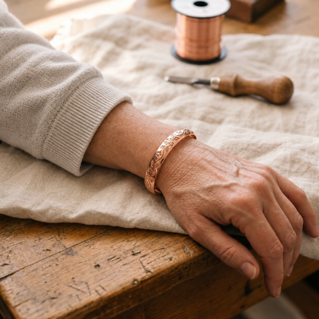 Bracelet Bloom en cuivre