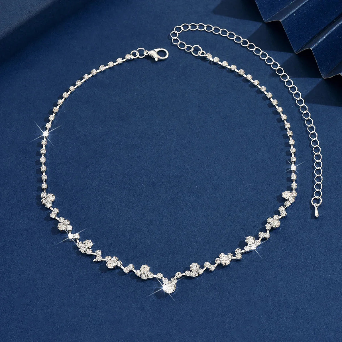 Collier de mariée élégant avec diamants