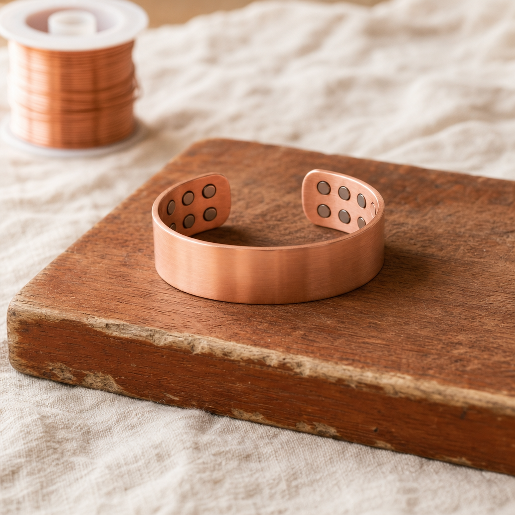 Bracelet Anvil en cuivre
