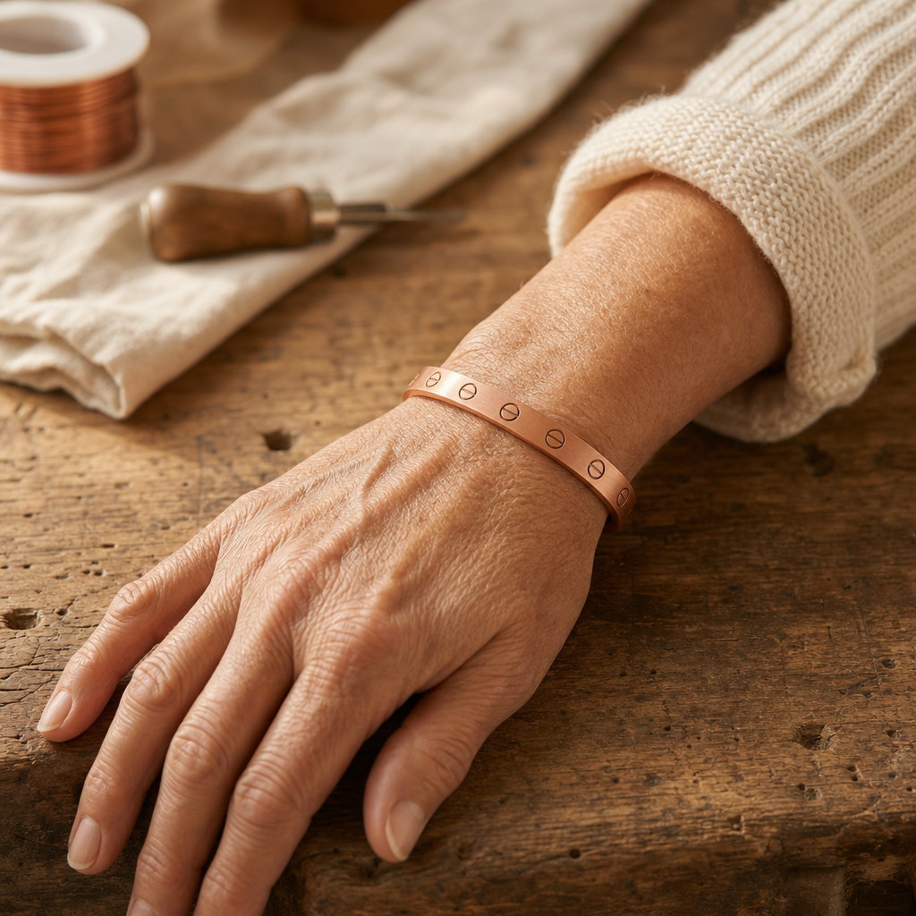 Bracelet en cuivre Bolt