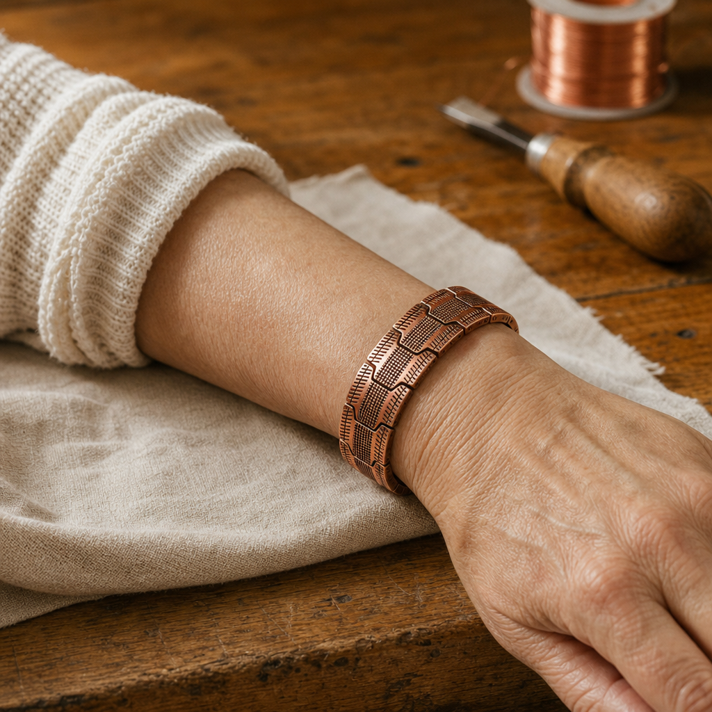 Bracelet en cuivre Crag