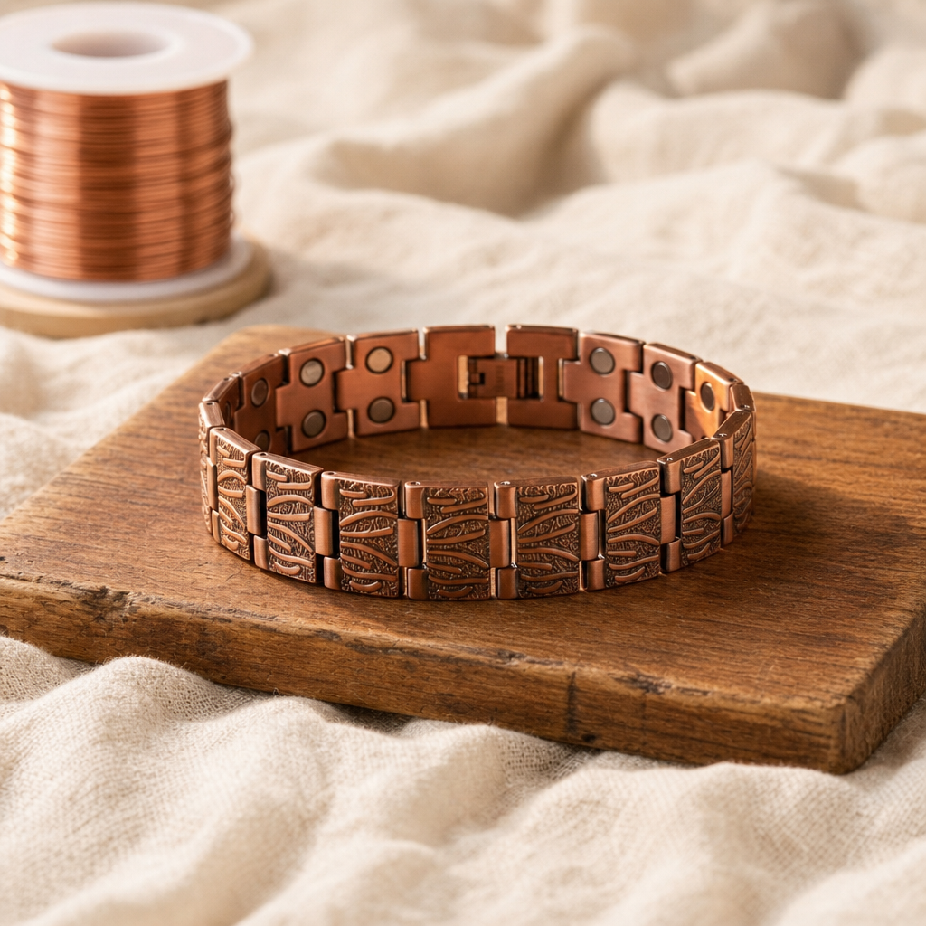 Bracelet Grit en cuivre