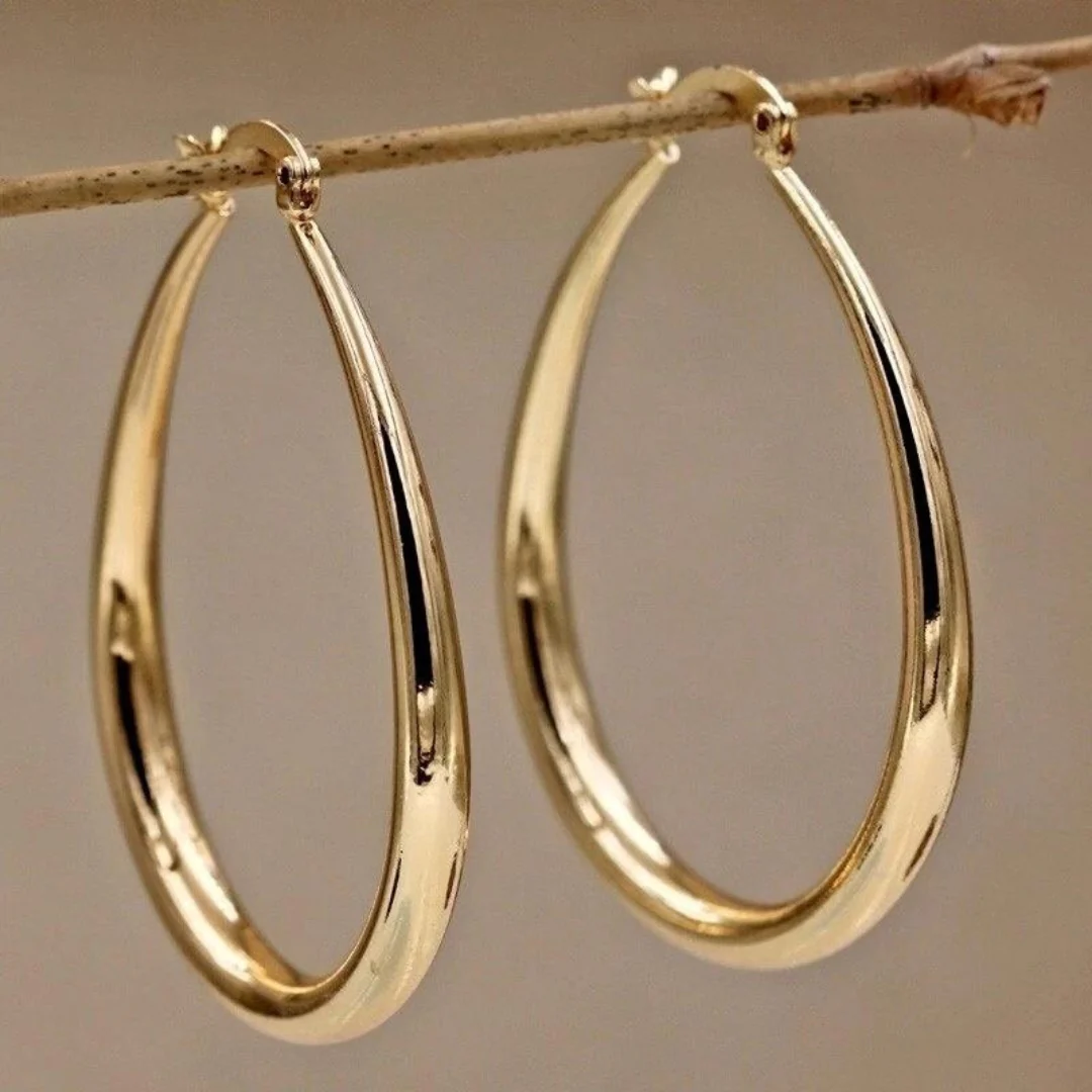 Boucles d’oreilles vintage exclusives en or