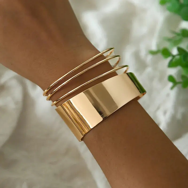 Bracelet vintage chic en or