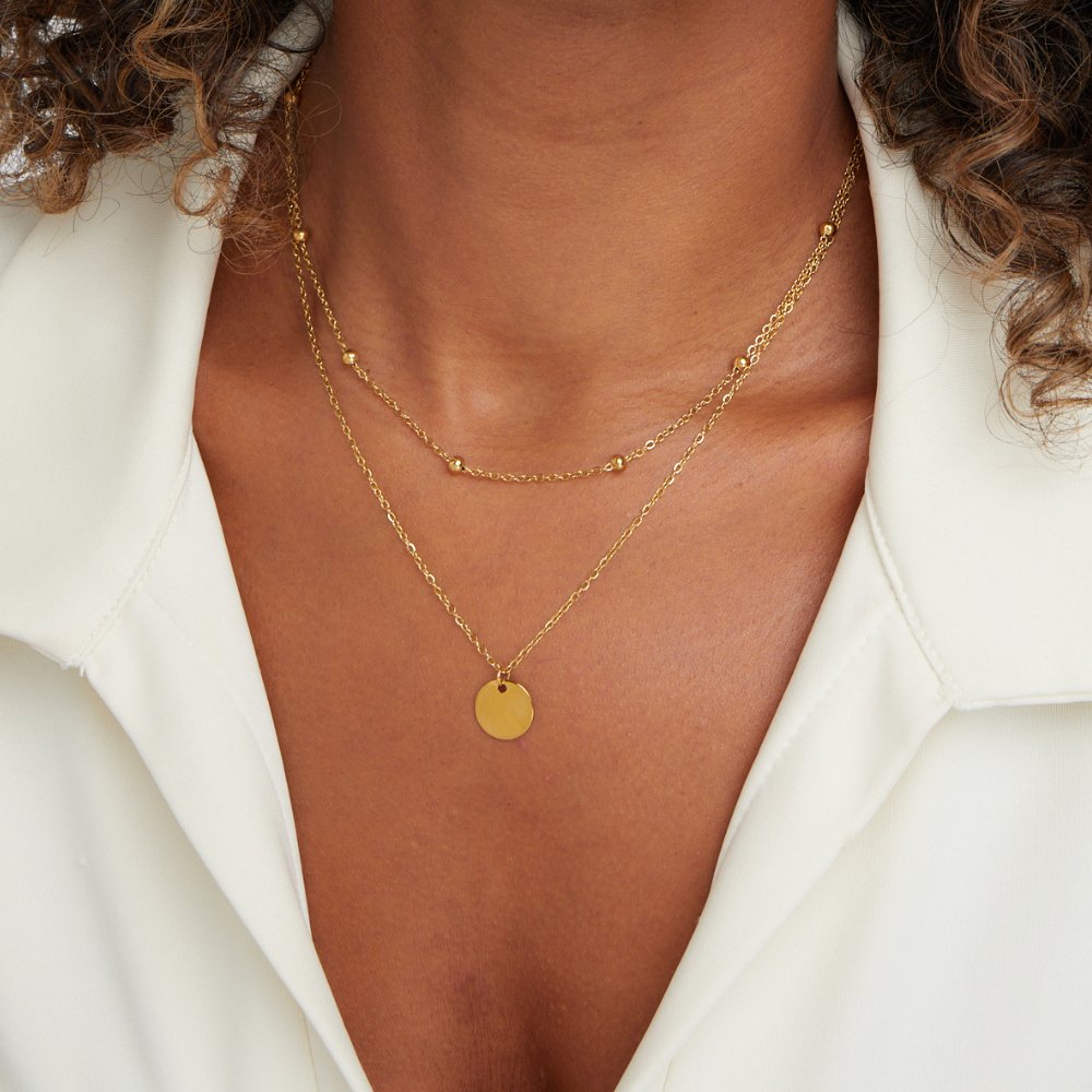 Pendant Layered Necklace