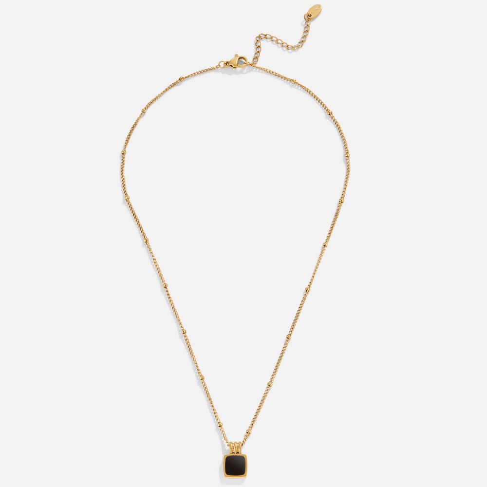 Collier élégant à double couche