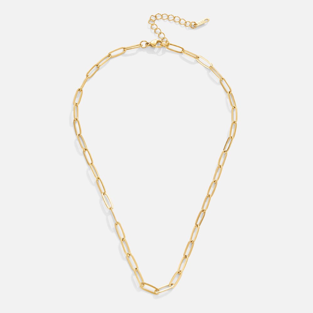 Collier classique à chaîne trombone