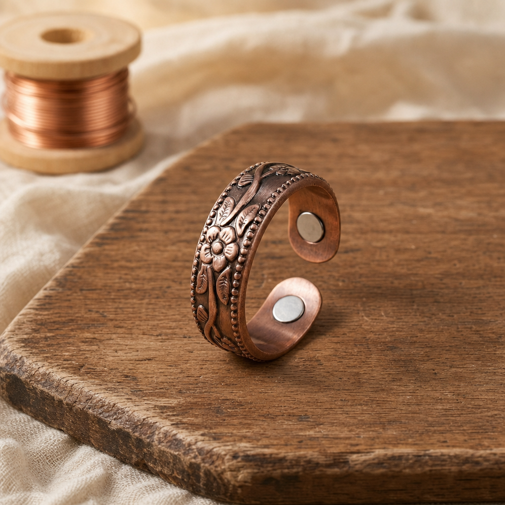 Bague en Cuivre Petal