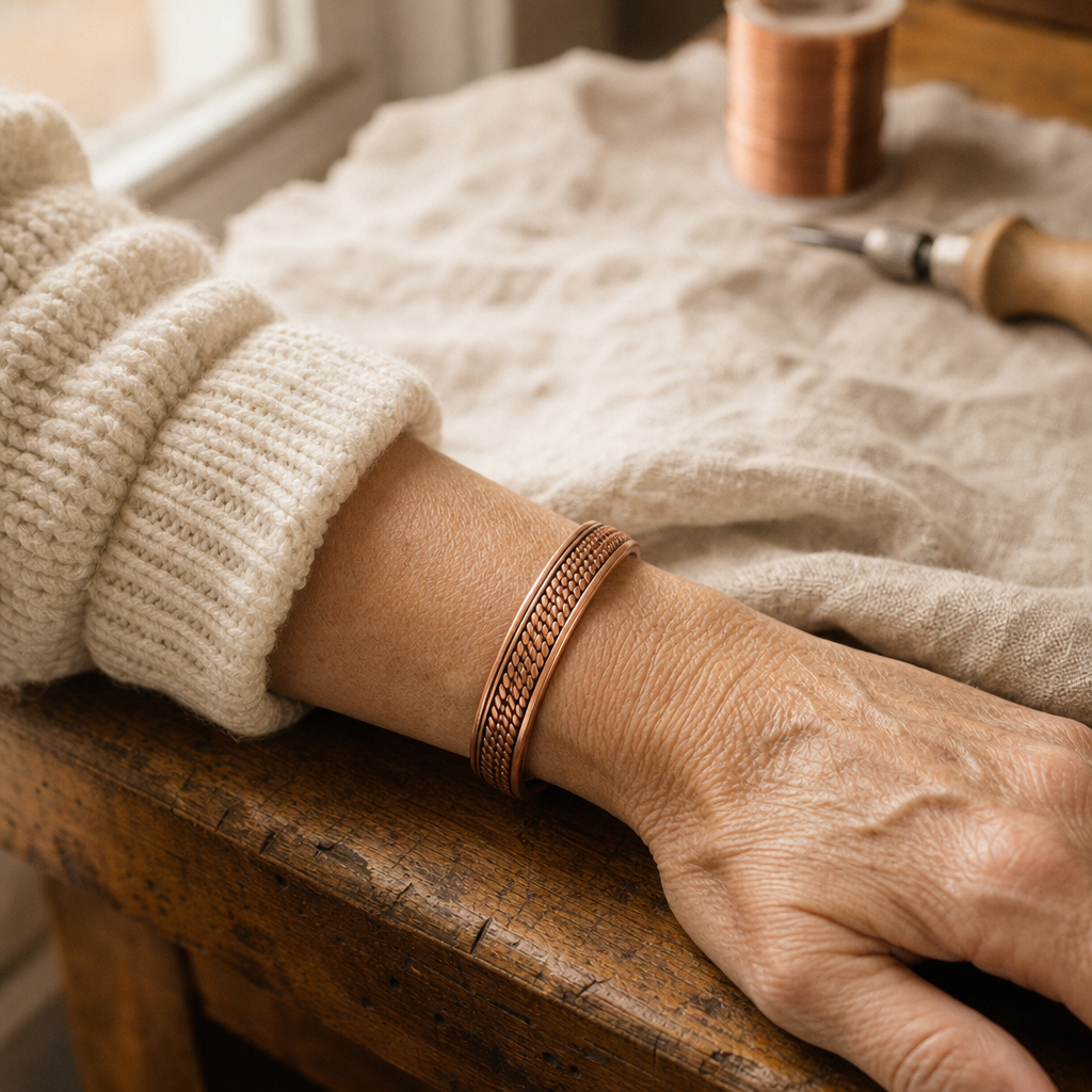 Bracelet Wave en cuivre