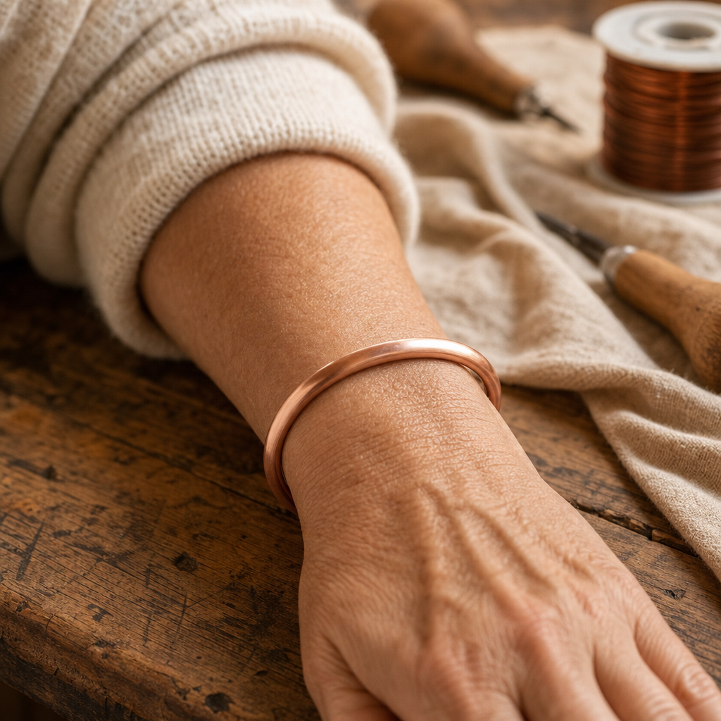 Bracelet Flow en cuivre