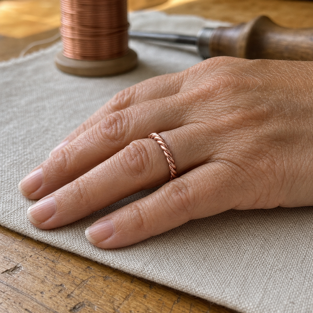 Bague Tensor en cuivre