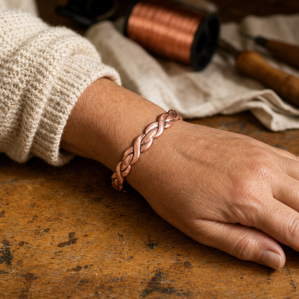 Bracelet en Cuivre Loom
