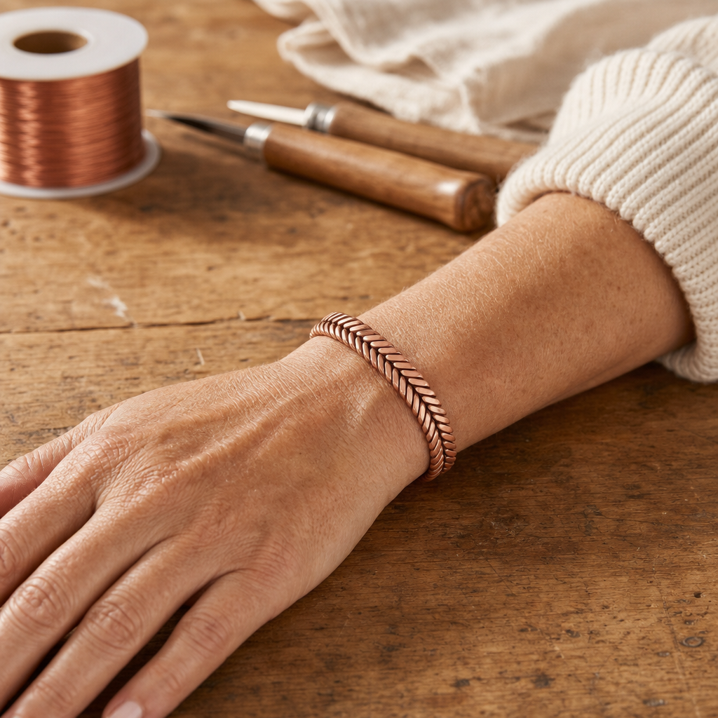 Bracelet Furze en cuivre