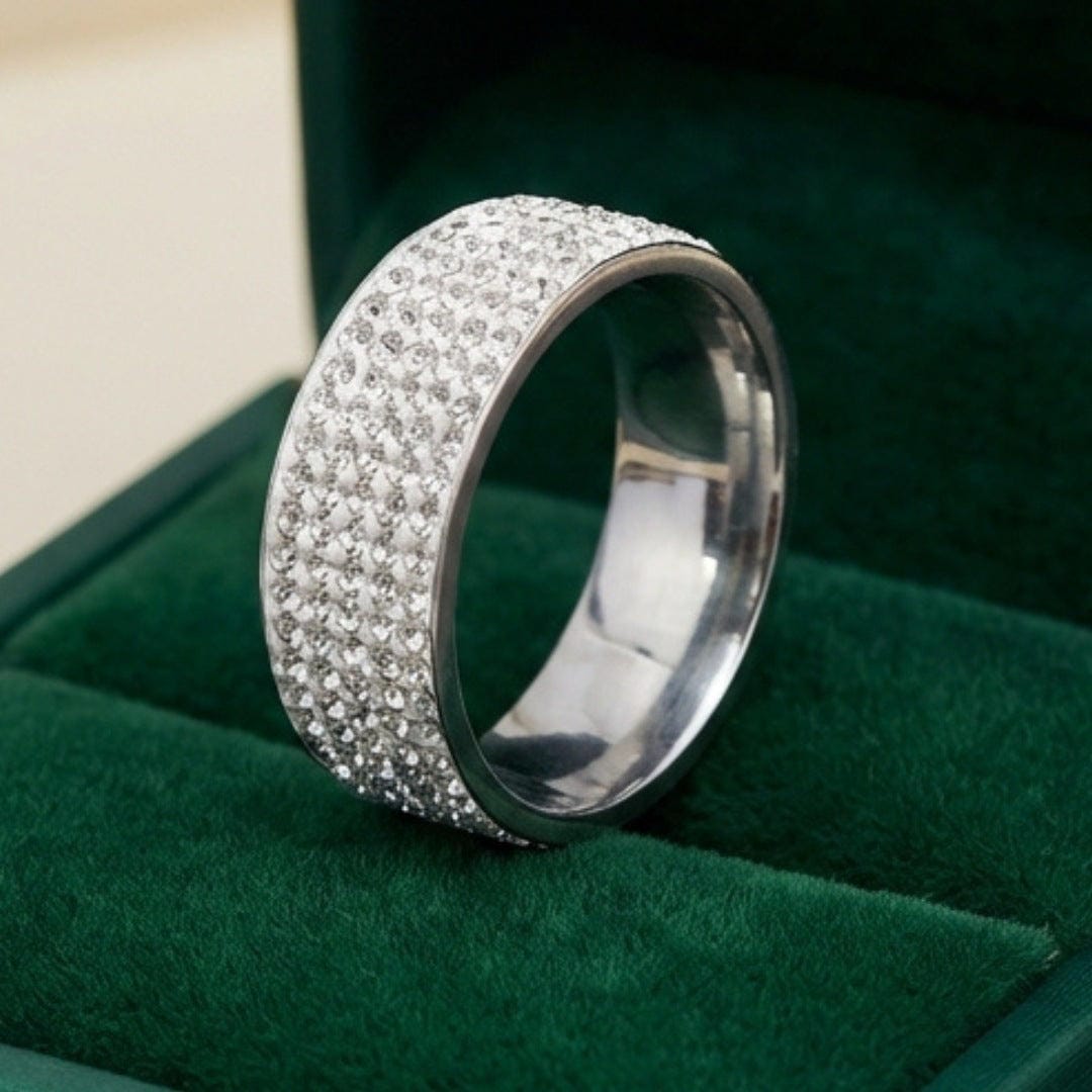 Bague Pavelli sertie de cristaux
