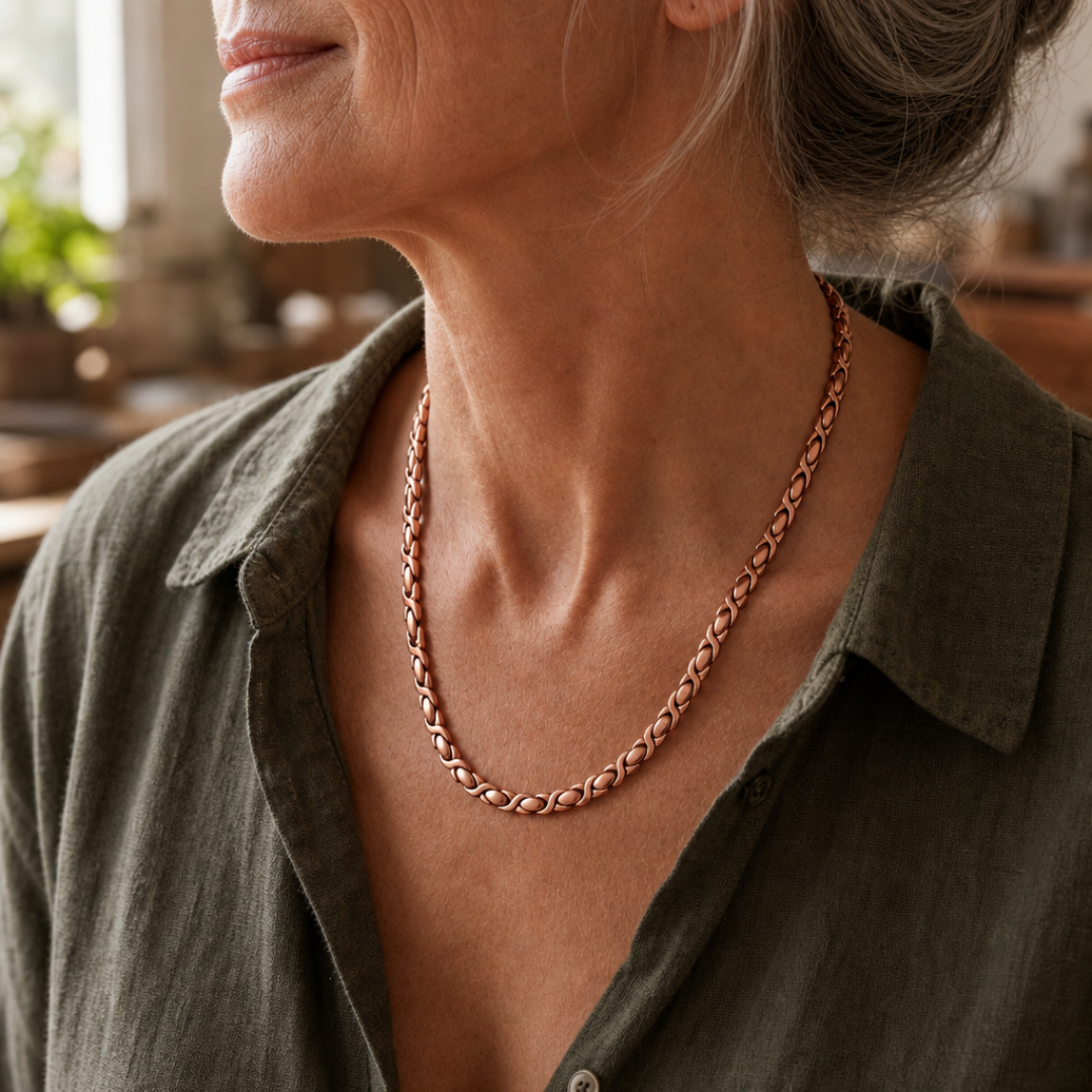 Collier en cuivre Cedar