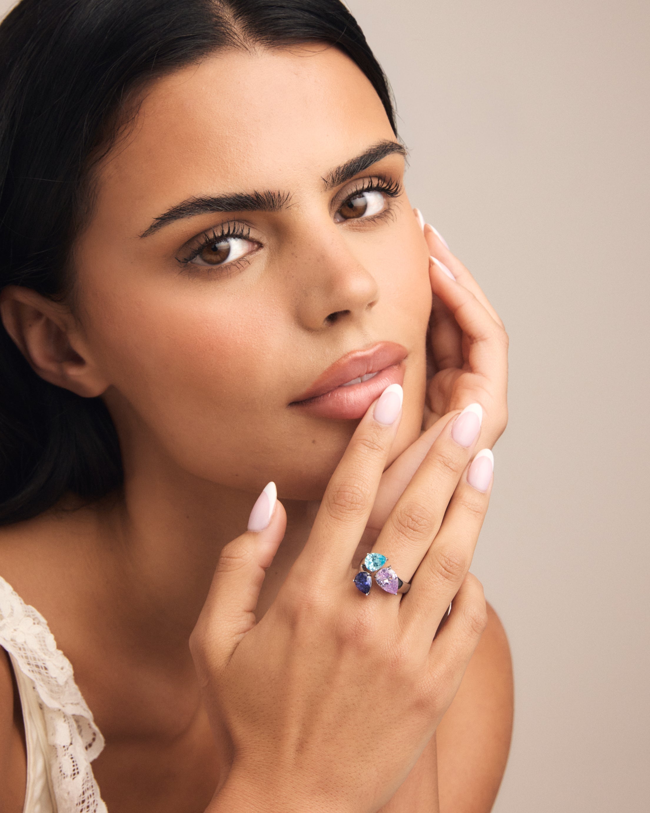 Aurora Birthstone Ring