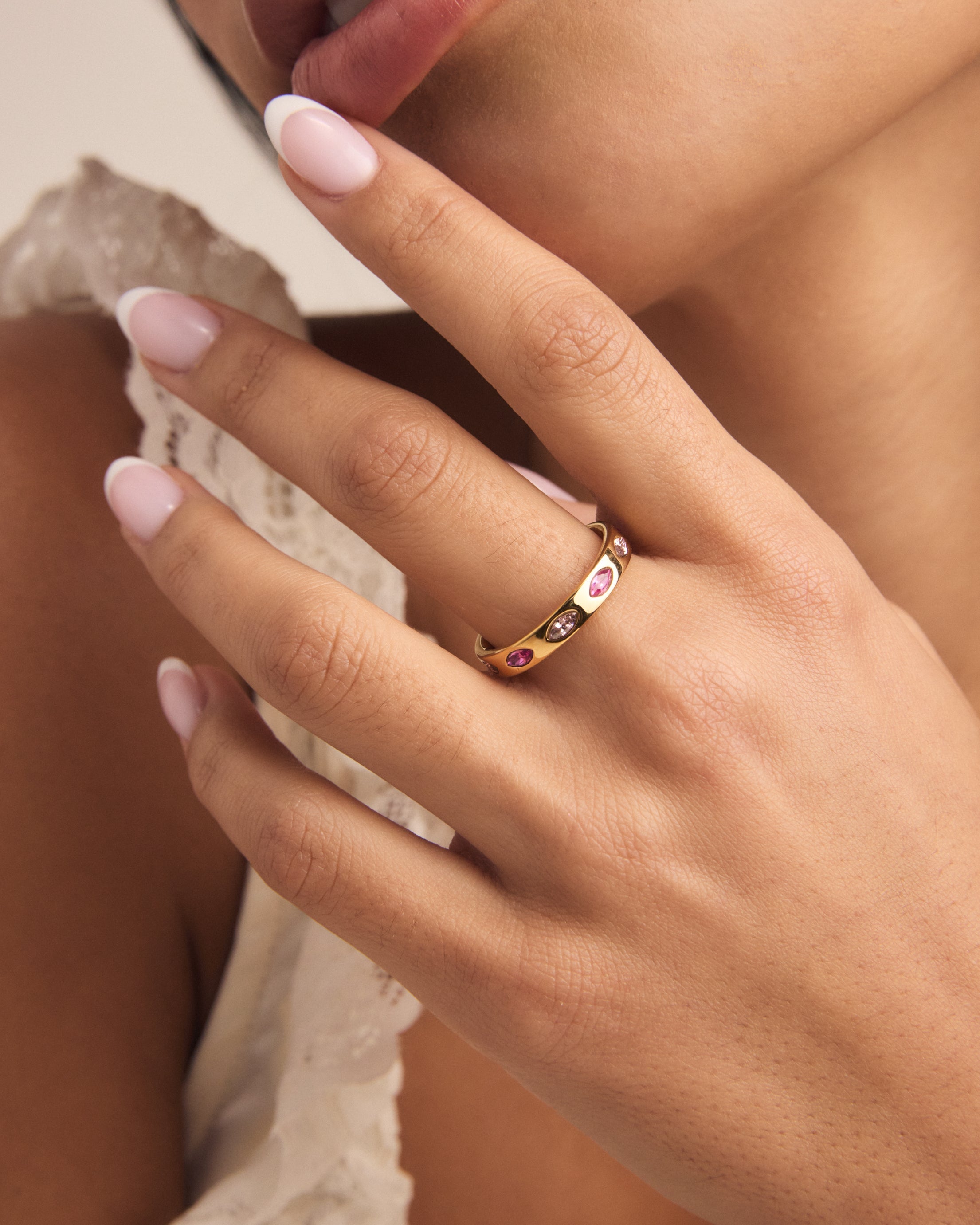 Marquise Birthstone Ring