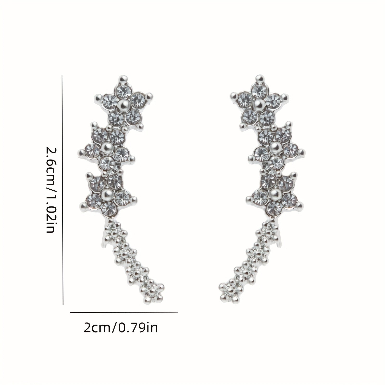 Evelyn | Boucles d'oreilles florales intemporelles