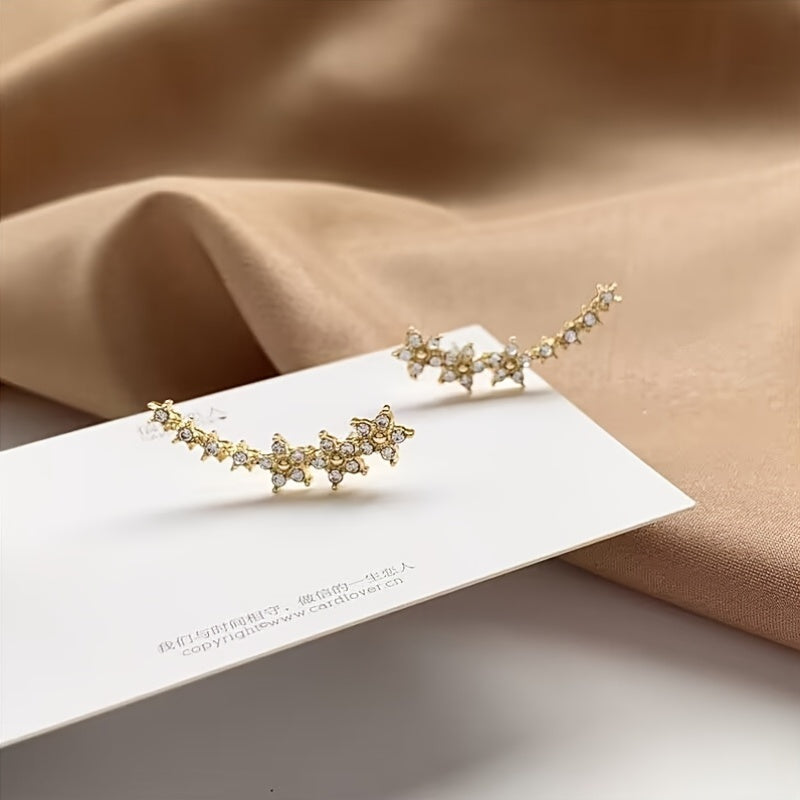 Evelyn | Boucles d'oreilles florales intemporelles