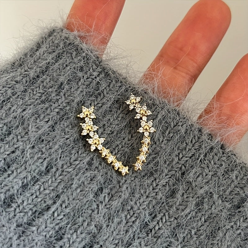 Evelyn | Boucles d'oreilles florales intemporelles