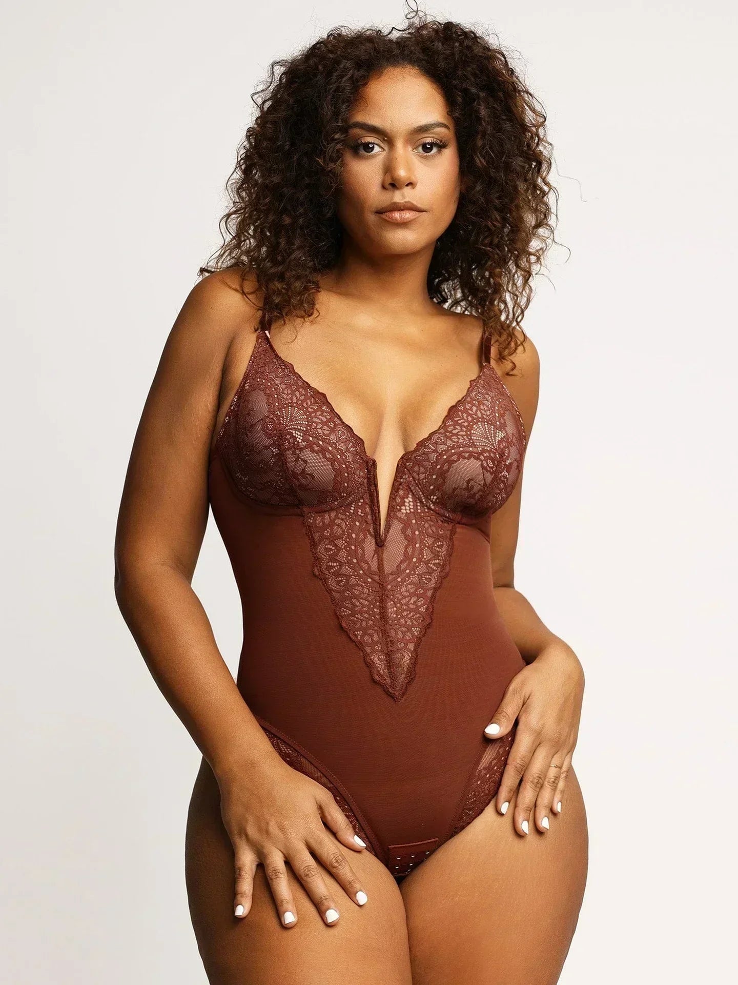 Body Noé à décolleté plongeant en V
