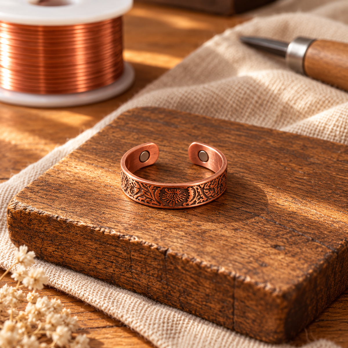 Bague en cuivre Bole