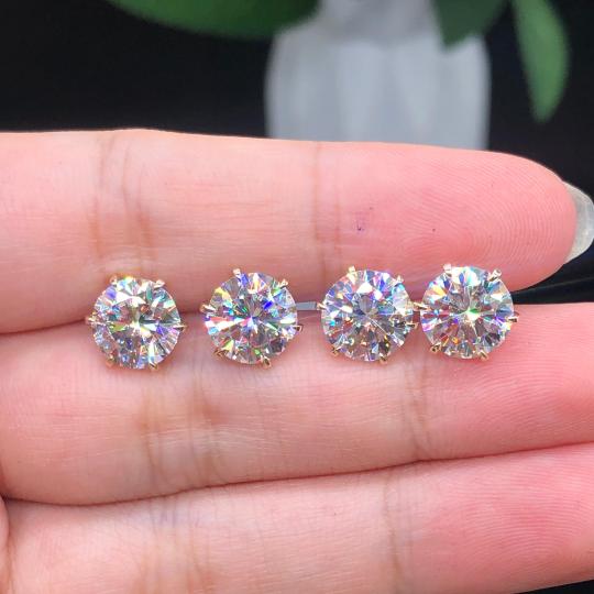 Boucles d’oreilles Tera chic en or blanc