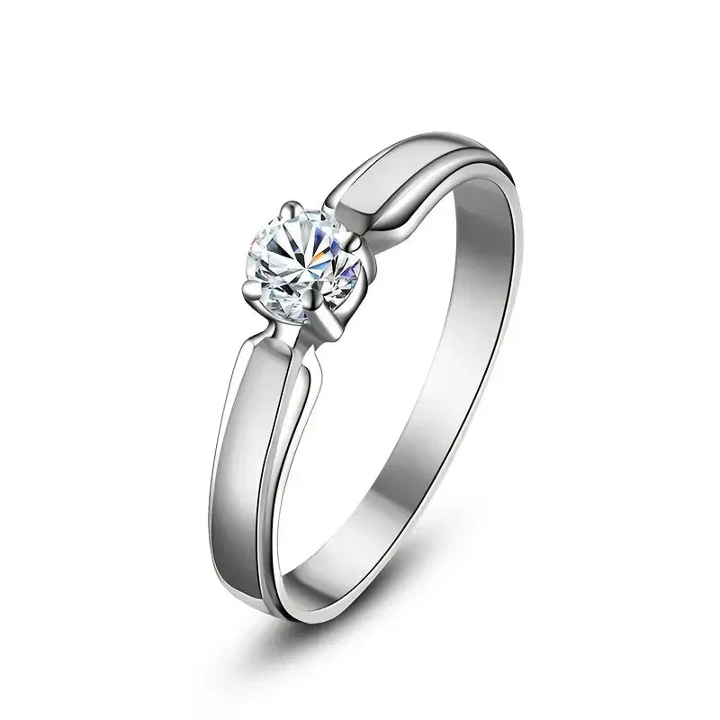 Bague solitaire signature Clara