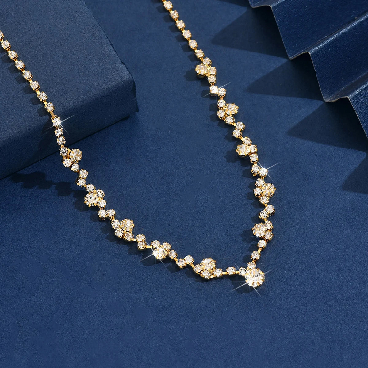 Collier de mariée élégant avec diamants