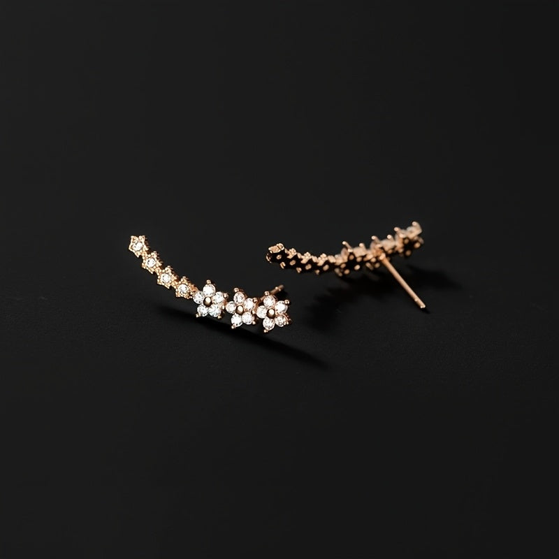 Evelyn | Boucles d'oreilles florales intemporelles