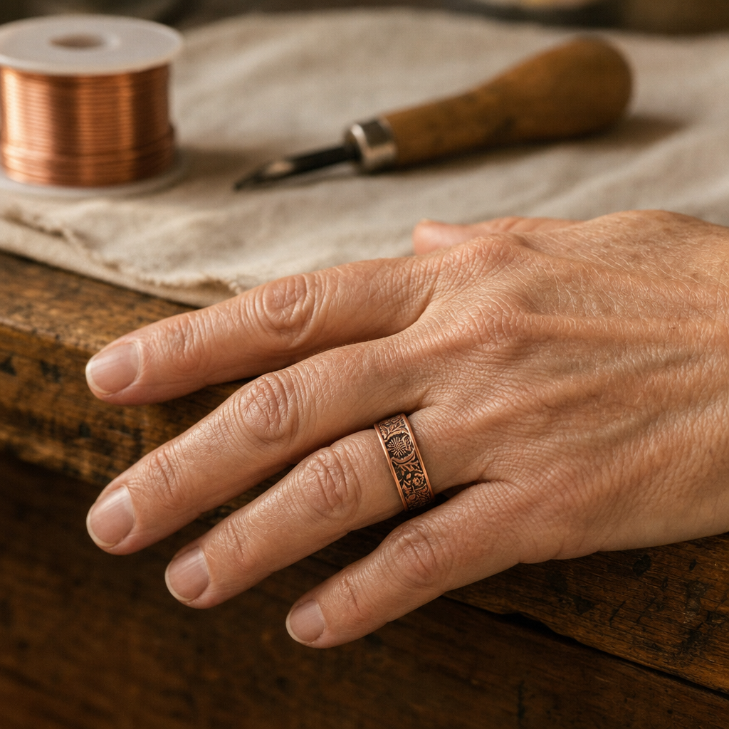 Bague en cuivre Bole