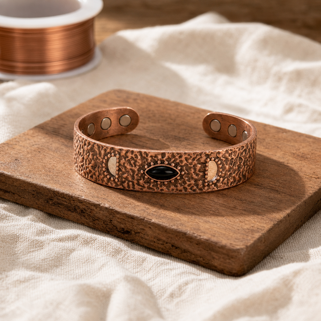 Bracelet Brume en cuivre