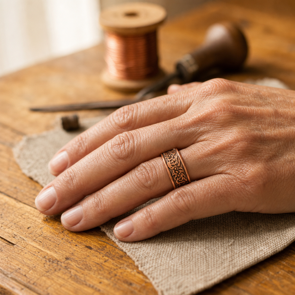 Bague Clag en cuivre