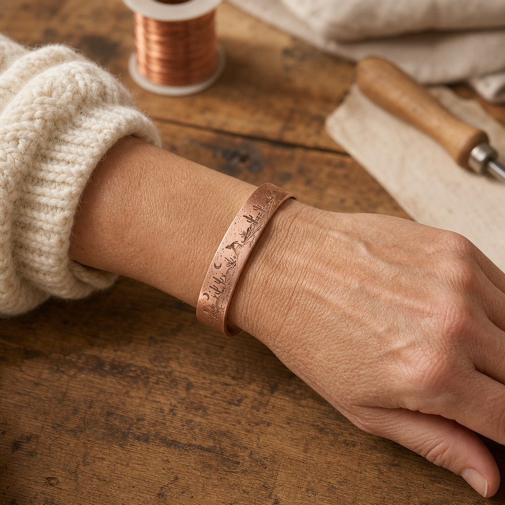 Bracelet Cove en cuivre