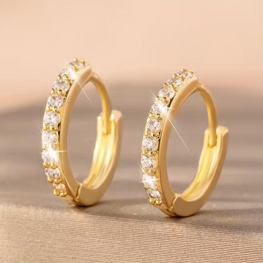 Timeless Golden Mini Hoop Earrings