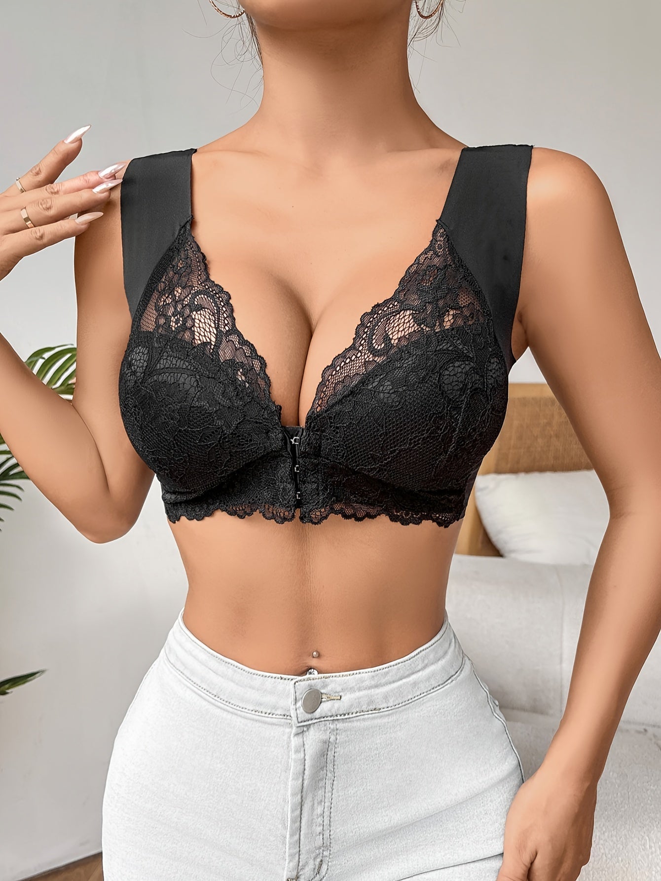 Soutien-gorge Avero à fermeture frontale