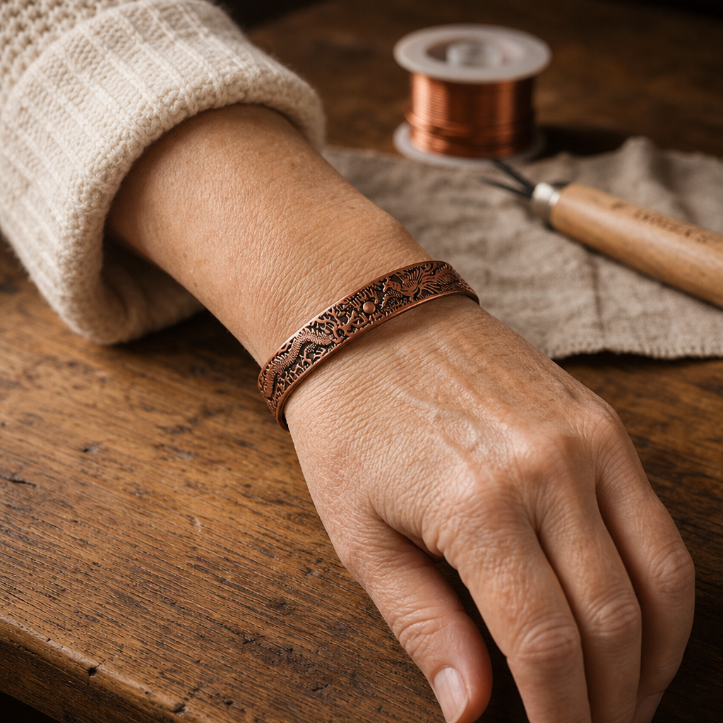 Bracelet Loam en cuivre