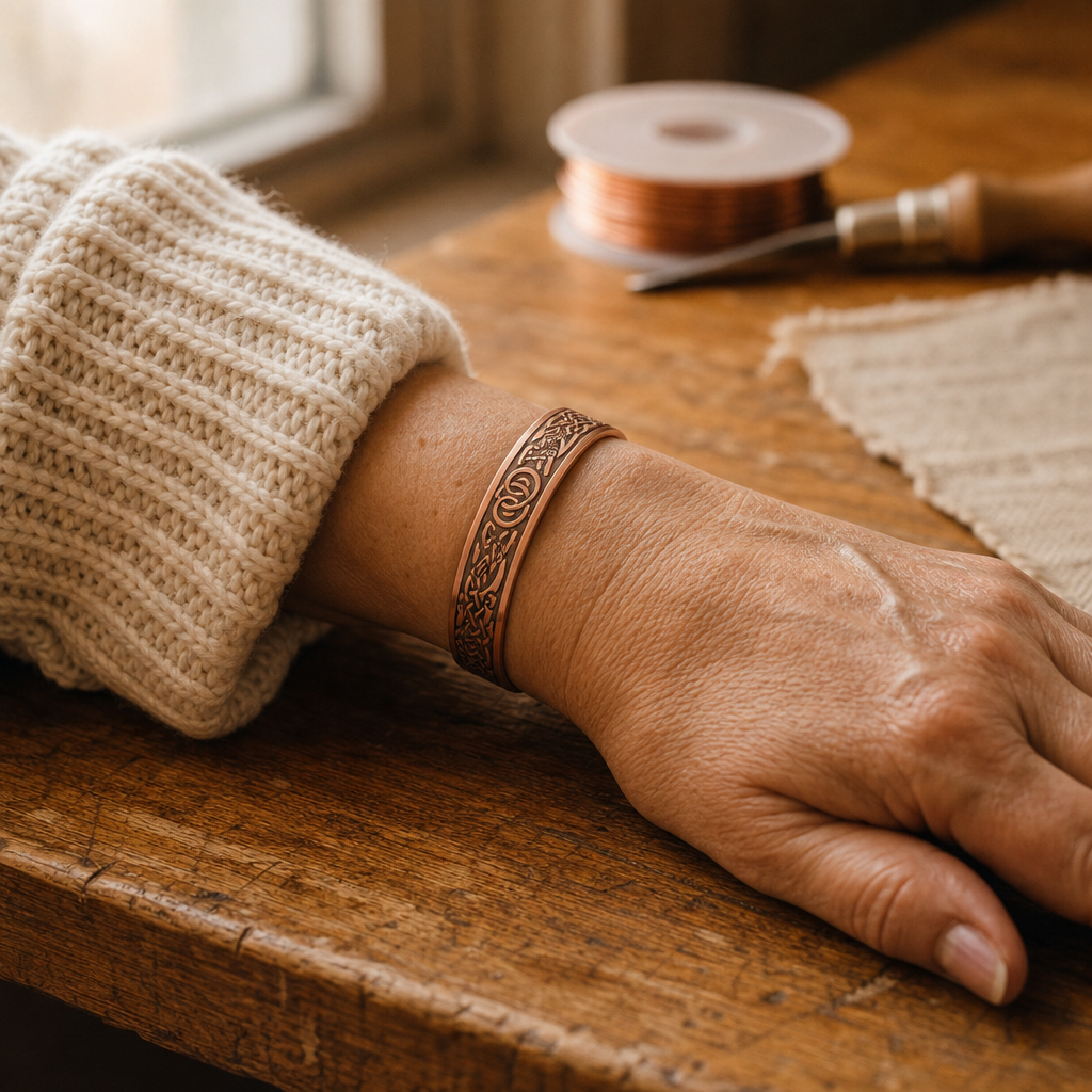 Bracelet en Cuivre Moss