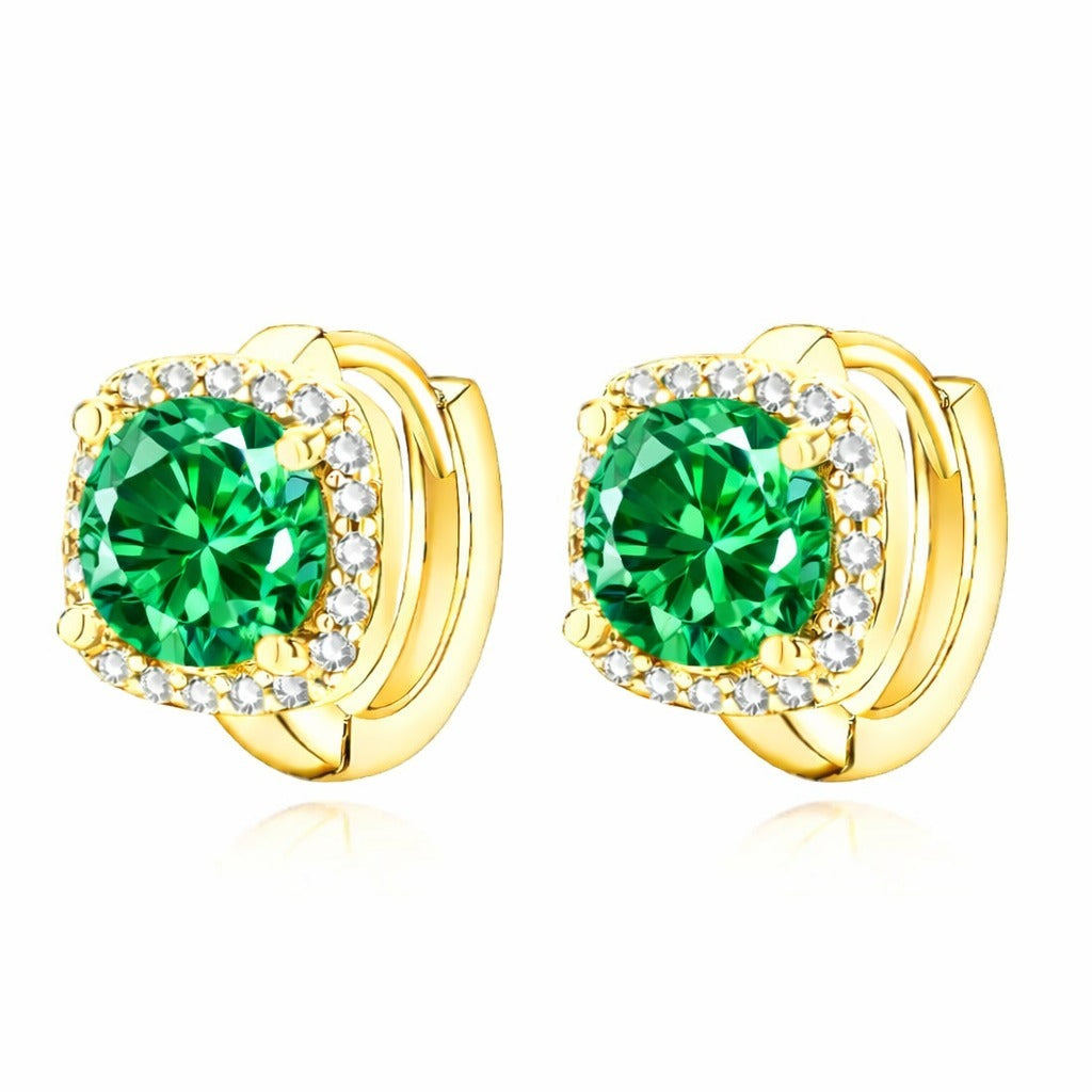Boucles d’oreilles Nadine Emerald