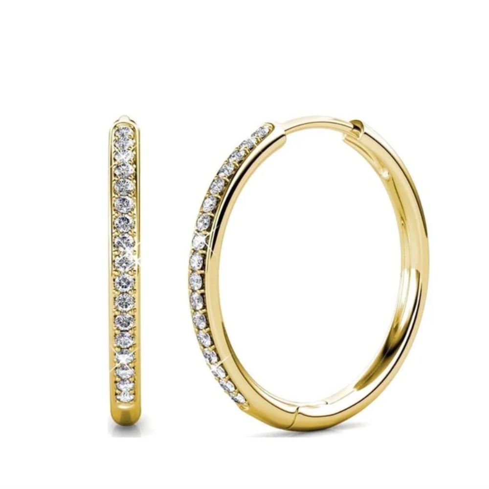 Boucles d'oreilles classiques en or Sorel