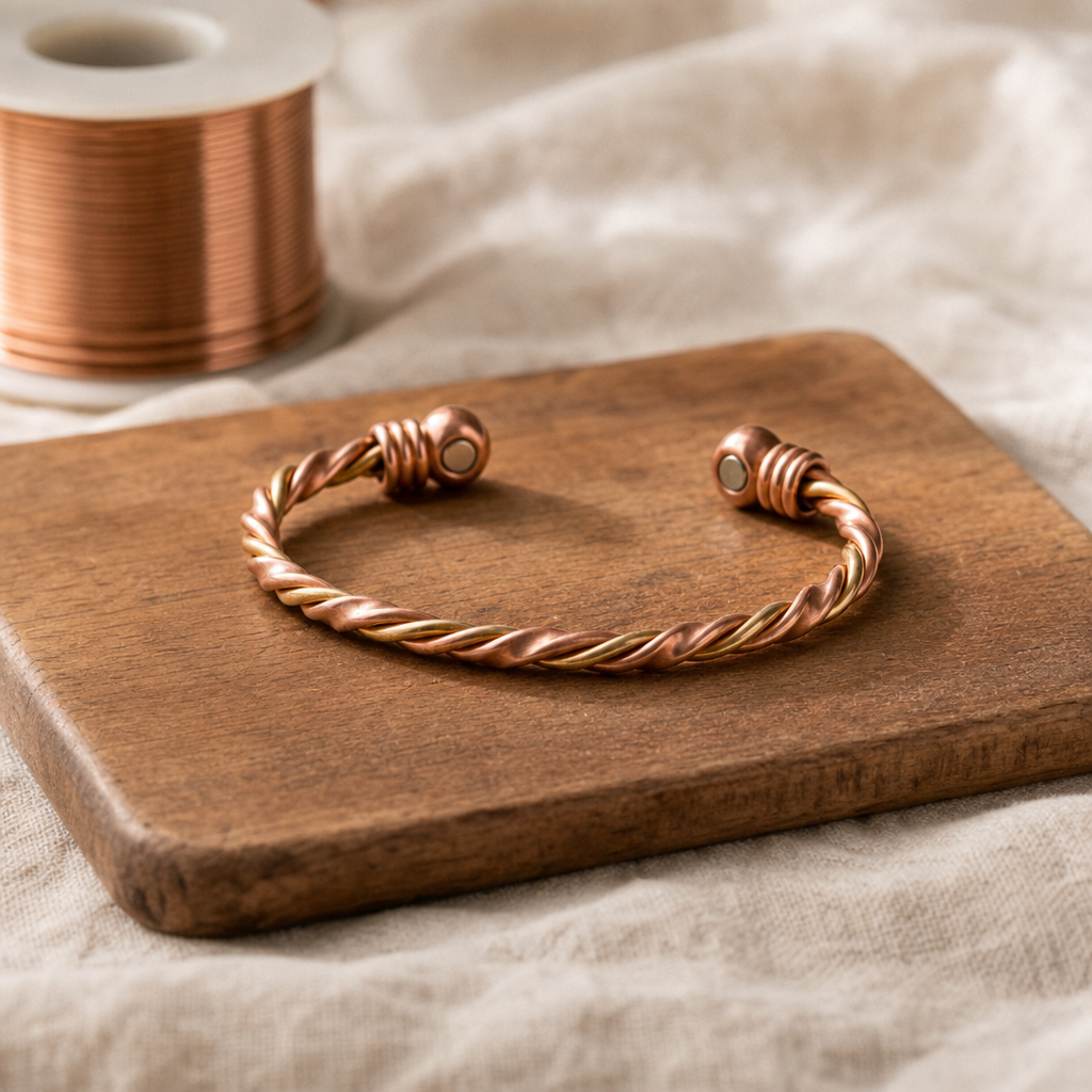 Bracelet River en cuivre