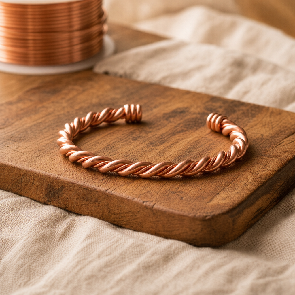 Bracelet en cuivre Tensor